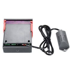 STC-3028 Dijital Sıcaklık Nem Kontrol Cihazı 220V 10A Kuluçka Termostat Higrometre