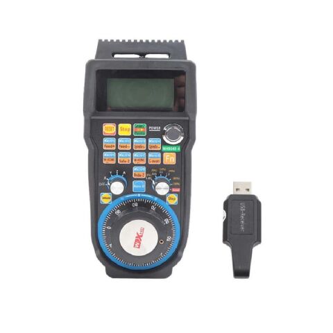 Kablosuz USB CNC Mach3 MPG El Çarkı 4 Eksen Kontrol Kumandası WHB04B