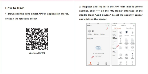 AE1208 Tuya Wifi  Su Kaçak Dedektörü Sensörü Smart APP Alarmlı Sel Uyarısı
