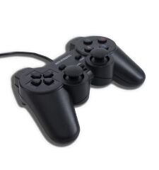 Anunnaki Titreşimli DualShock Usb Kablolu Joystick Gamepad Oyun Kolu Konsolu Pc Bilgisayar Laptop Uyumlu
