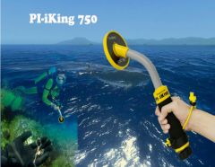 Scuba Pi-iking 750 Su Geçirmez Altın Dedektörü Vibratörlü Maden Bulucu 30 metre