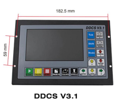 DDCS V3.1 4 eksen G kodu CNC denetleyici + El Çarkı Seti