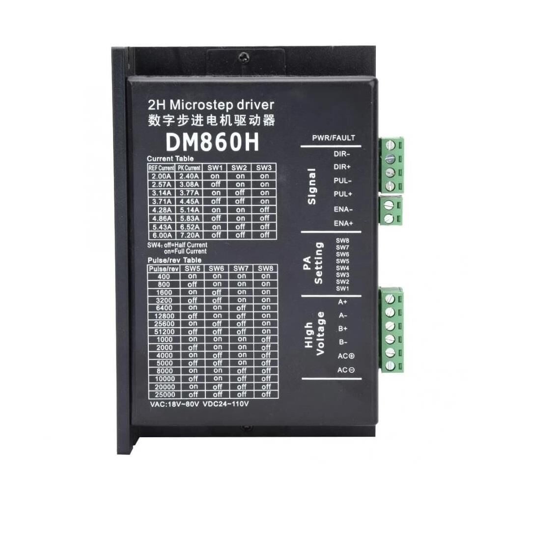 DM860H 2H Step Motor Sürücü Kartı 57 86 Mikro Fırçasız Step Motor Nema23 34