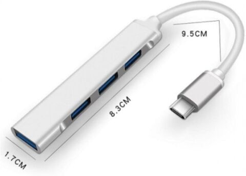 Anunnaki type-c To Usb Hub 4 Port Çoklayıcı Macbook Ile Uyumlu Çoğaltıcı Type C To Usb Converter Hub
