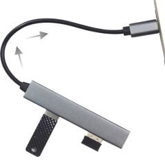 Anunnaki type-c To Usb Hub 4 Port Çoklayıcı Macbook Ile Uyumlu Çoğaltıcı Type C To Usb Converter Hub