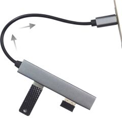 Anunnaki type-c To Usb Hub 4 Port Çoklayıcı Macbook Ile Uyumlu Çoğaltıcı Type C To Usb Converter Hub