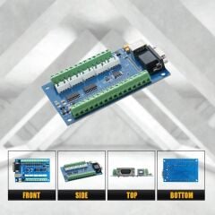 AN55890 Mach3 USB Motion CNC Kontrol Kartı STB5100 Interface Board 5 Axis DC 12-24V CNC Step Motor Sürücü Kartı