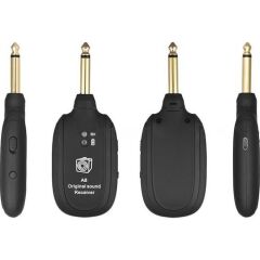 Anunnaki Kablosuz Profesyonel Şarj Edilebilir Gitar & Anfi Ses Aktarıcı Alıcı Verici