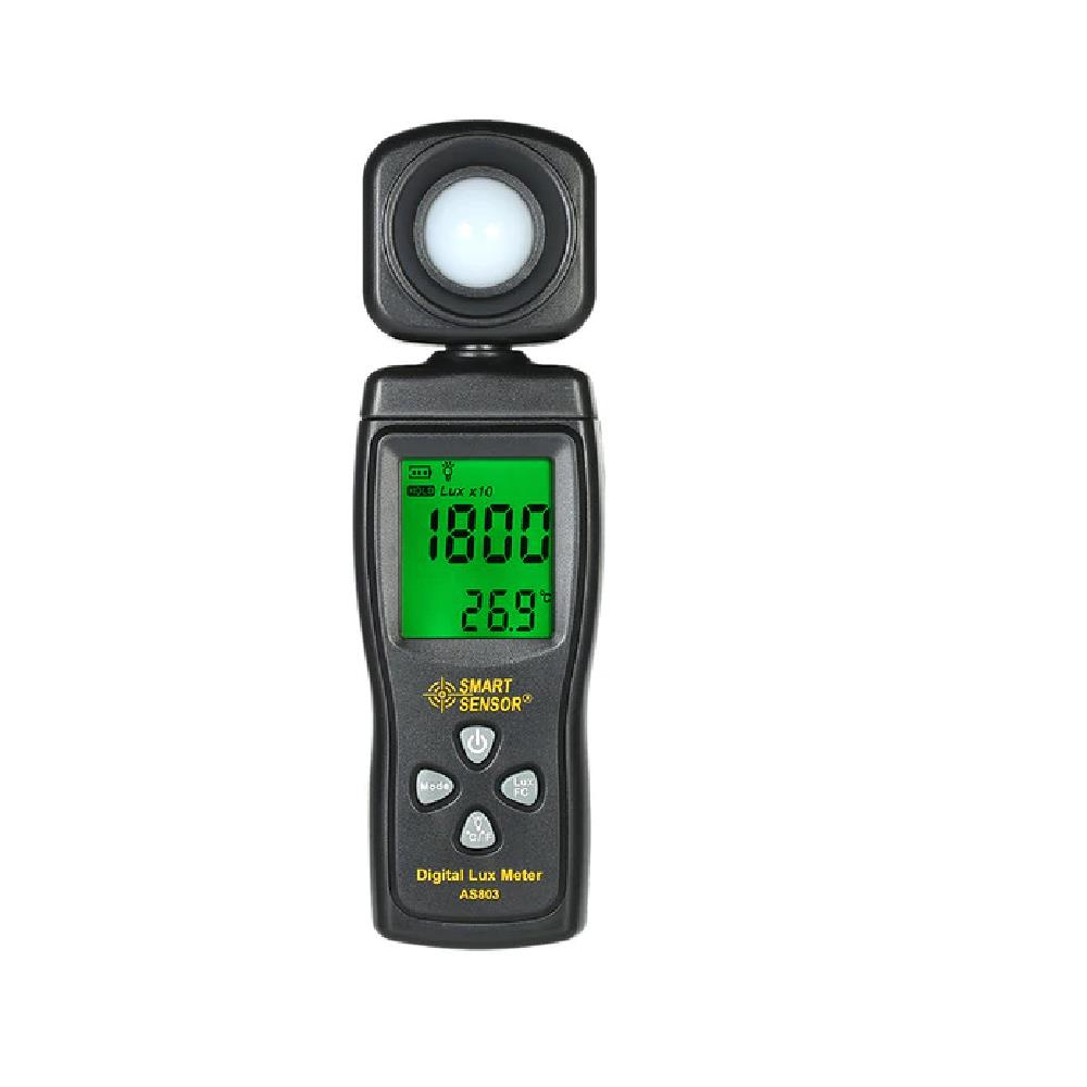 AS803 LCD Lüksmetre Dijital Işık Ölçer Lux Metre Uv Metre Radiometer Photometre