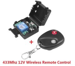 RF Uzaktan Kumandalı Röle Kartı 433Mhz Garaj Kepenk Oto 12V 10A Alıcı Verici