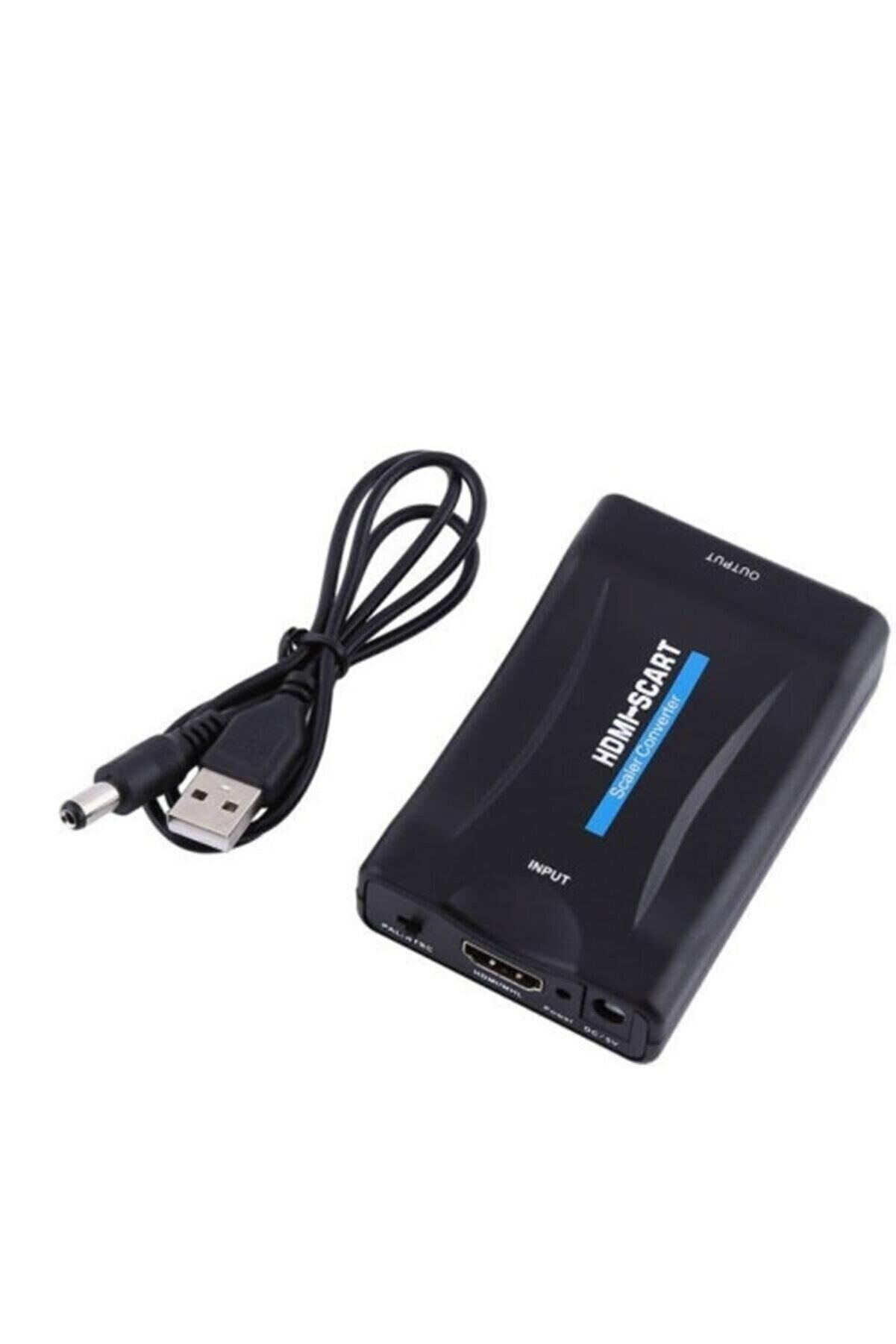 Anunnaki Hdmı To Scart Av Video Tv Çevirici Dönüştürücü Adaptör