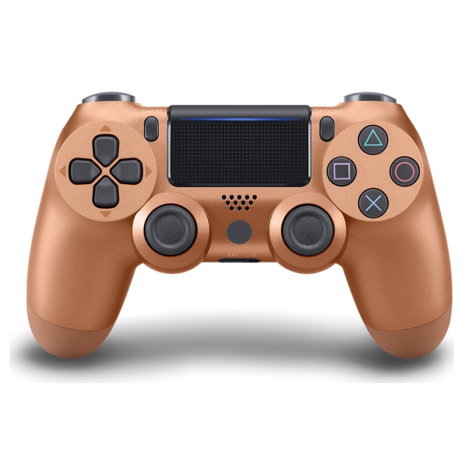 PC ve Ps4 Uyumlu Oyun Kolu Doubleshock Titreşimli 4 Gamepad Bronz