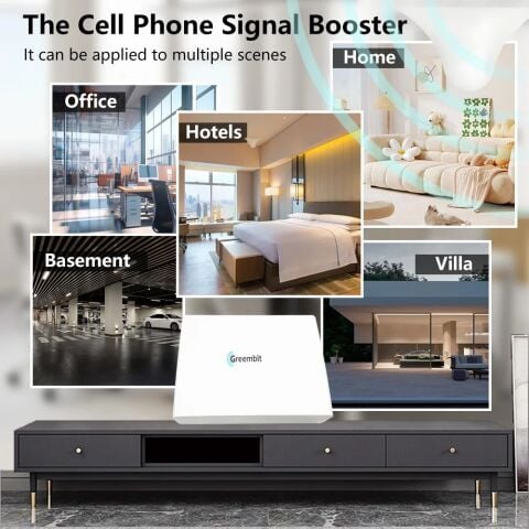 5G Telefon Sinyal Güçlendirici Geniş Alan 4G/5G Ağ Tekrarlayıcı GSM Mobil Sinyal Arttırıcı Anten