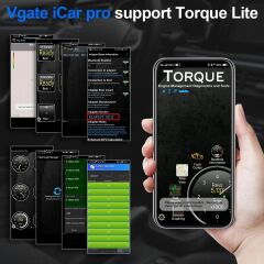 iCar Pro Vgate OBD2 Bluetooth Tarayıcı iOS/Android OBD Adaptörü Araç Kod Okuyucu Tarama Araçları