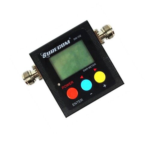 SW-102-UV Dijital VHF UHF Güç ve SWR Metre ve Frekans sayacı