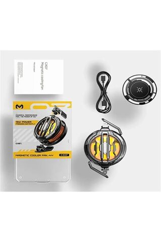 Cx07 telefonu soğutucu 15w manyetik telefon soğutma fanı şarjlı fan iphone android