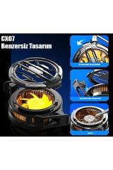 Cx07 cep telefonu soğutucu 15w manyetik telefon soğutma fanı radyatör şarjlı fan iphone android