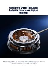 Cx07 telefonu soğutucu 15w manyetik telefon soğutma fanı şarjlı fan iphone android