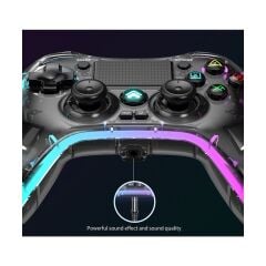IOS ipad iphone Gamepad Oyun Kablosuz Gamepad Telefon/android/ıos/pc/ps4/tv Box Uyumlu Oyun Kolu RGB