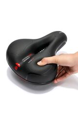 Bisiklet Sele Airzone Hava Kanallı Elastomer Yaylı Soft Doku A Kalite Bisiklet Selesi Koltuğu