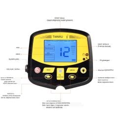 Anunnaki TX-950 Yeraltı Altın Metal Dedektörü Pro Su Geçirmez Hazine Bulucu Çantalı