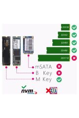 Usb 3.1 Type C To Pcı-E M.2 Nvme Ssd Harici Taşınabilir Kutu