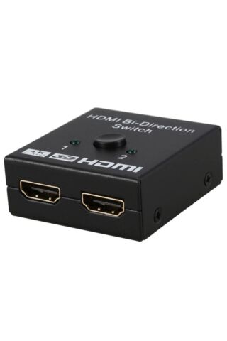 Hdmi Bi-direction Switch 2 Port Çift Yönlü Hdmi Switch Splitter Ekran Monitör Çoklayıcı Çoğaltıcı Bidirection