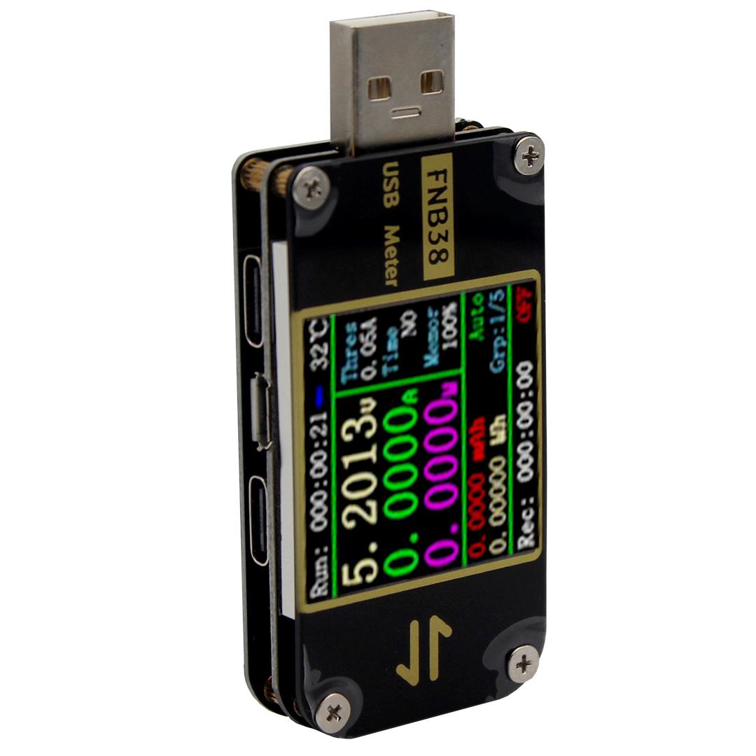 Anunnaki FNB38 Usb Test Cihazı USB 2.0 QC4+ PD3.0 2.0 PPS