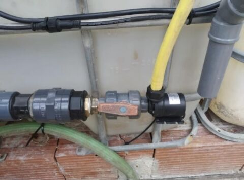 800litre/h Dalgıç Su Pompası Fırçasız Santrifüj Erkek Düz Ağızlı 24V