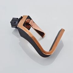 Krom Pirinç Lüx Gold Siyah Havza Şelale Banyo Lavabo Bataryası