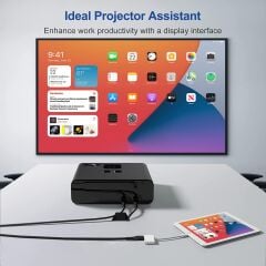 Lightning HDMI Dönüştürücü ipad iphone Hdmi Tv Bağlantı Hdtv Monitör Görüntü Aktarımı Adaptörü