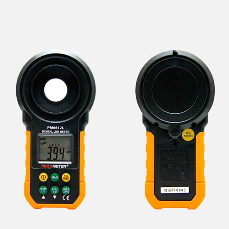 Anunnaki PM6612L Pozometre Dijital Profesyonel Lux Metre Led Işık Ölçer 0-200.000 Lux