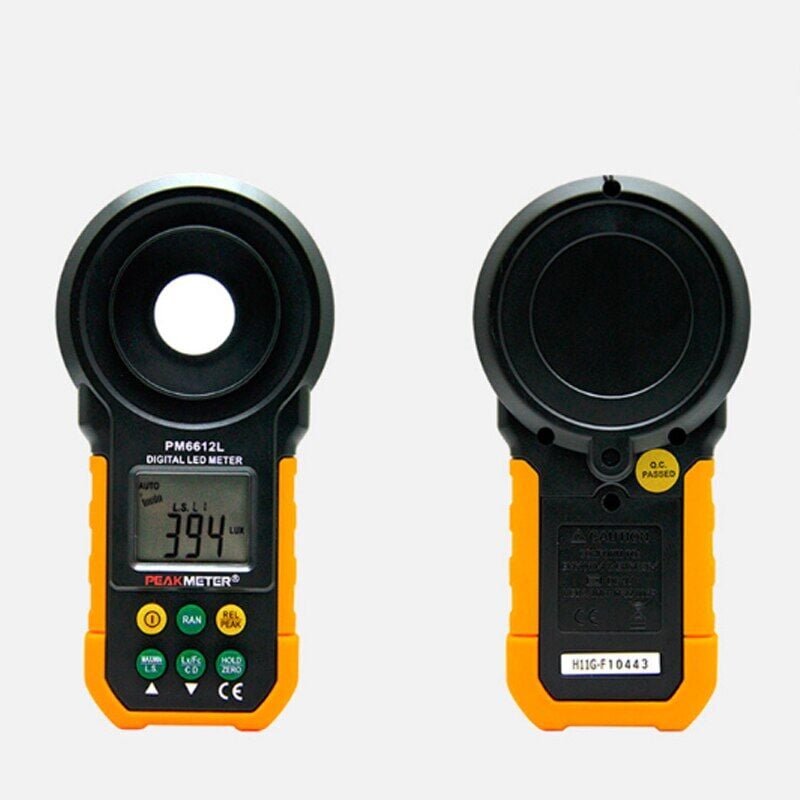 Anunnaki PM6612L Pozometre Dijital Profesyonel Lux Metre Led Işık Ölçer 0-200.000 Lux