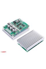DC 12V 36V 15A 500W Fırçasız Motor Sürücü Soğutucu Pwm Bldc Hız Kontrol Kartı İleri Geri Yön