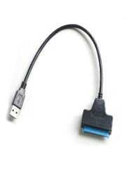 USB to Sata Usb 3.0 to Sata 22PIN 2,5 inç Adaptör HDD SSD Harici Sabit Disk Dönüştürücü Kablo