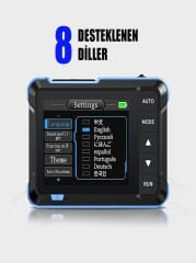 FNIRSI DSO153 Dijital Taşınabilir Osiloskop, 1MHz/200KHz Bant Genişliği, Sinyal Jeneratörü