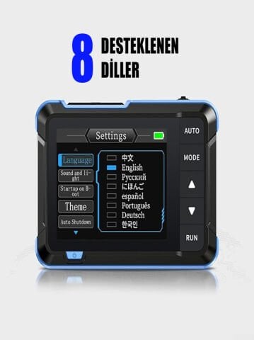 FNIRSI DSO153 Dijital Taşınabilir Osiloskop, 1MHz/200KHz Bant Genişliği, Sinyal Jeneratörü