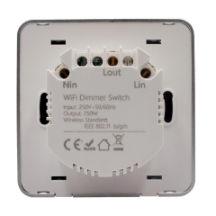 WIFI Dimmer Işık Anahtarı Topuzu Akıllı Duvar Anahtarı Zigbee Smart Life Iphone Android Kontrol