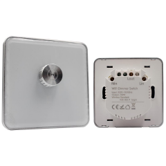 WIFI Dimmer Işık Anahtarı Topuzu Akıllı Duvar Anahtarı Zigbee Smart Life Iphone Android Kontrol