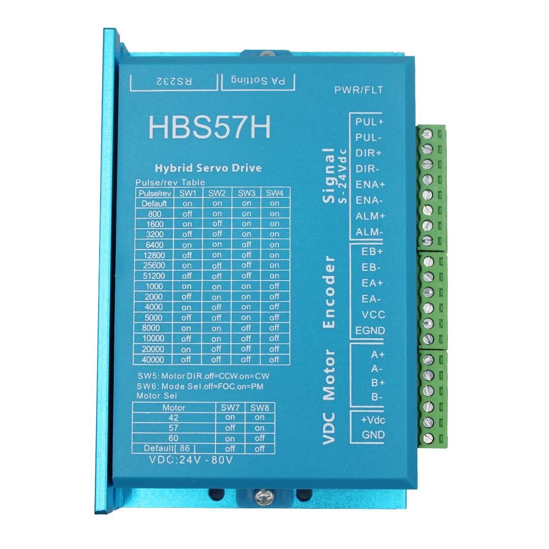 HBS57H Step Motor Sürücü Hybrid Step Servo Sürücü Denetleyicisi