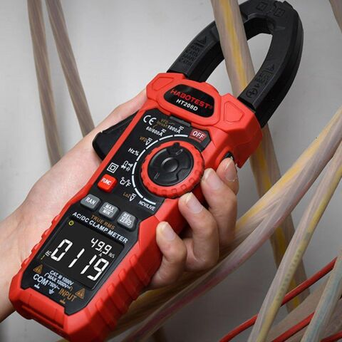 HABOTEST HT208D 1000A AC/DC True Rms Dijital Pensampermetre
