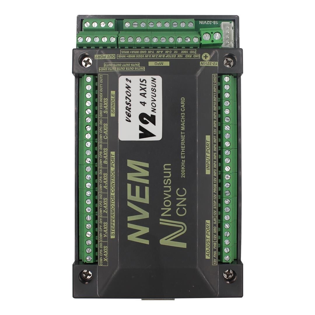 Nvem v2.1 MACH3 CNC 4 Eksen Hareket Kontrolörü
