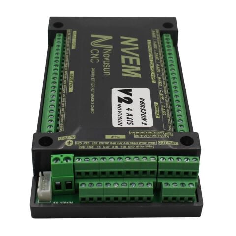 Nvem v2.1 MACH3 CNC 4 Eksen Hareket Kontrolörü