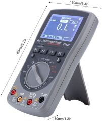 2 in 1 40MHz 200Mbps RMS Akıllı Osiloskop Multimetre Test Cihazı Elektrik Ölçer