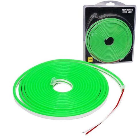 Anunnaki NEON LED ŞERİT YEŞİL 5 METRE 12 VOLT LED