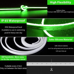 Anunnaki NEON LED ŞERİT YEŞİL 5 METRE 12 VOLT LED