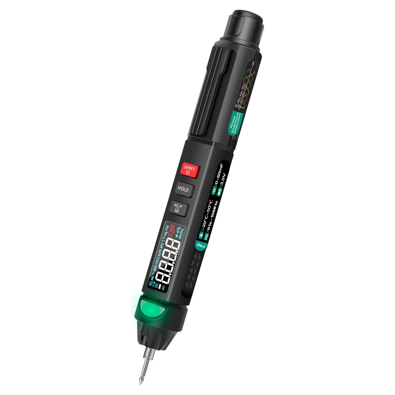 ANENG A3008 Dijital Profesyonel Multimetre Sensör Kalem Tester AC Gerilim Metre Temassız Voltmetre