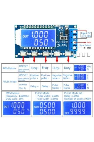 ZK-PP1 1Hz - 150kHz Sinyal Jeneratörü Pwm Pulse
