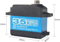 DS3235SG 35KG 360 Derece Su Geçirmez Dijital Servo Motor