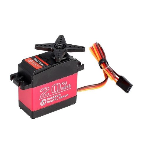 DS3218MG 20KG 360 Derece Su Geçirmez Dijital Servo Motor